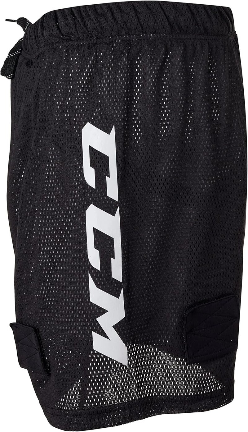 CCM Boy's Loose Fit Hockey Mesh Jock Shorts with Sock Tabs Junior Sports - Image 4